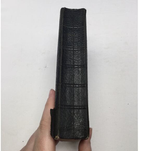 Antique English Bible Old and New Testament King James Version - Picture 3 of 9